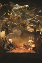 obraz-na-plotnie-canvas-wiedzmin-the-witcher-3-wild-netflix-60x90