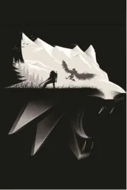 obraz-na-plotnie-canvas-wiedzmin-the-witcher-3-wild-netflix-60x90
