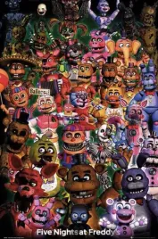 five-nights-at-freddys-ultimate-obraz-na-plotnie-canvas-61x915-cm