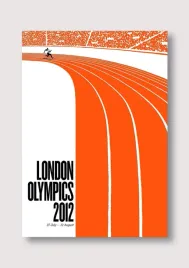 obraz-na-plotnie-canvas-olimpiada-londyn-2012-vintage-retro-art-60x90-cm