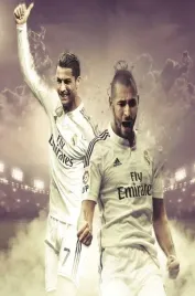 obraz-na-plotnie-canvas-karim-benzema-cristiano-ronaldo-60x90-cm