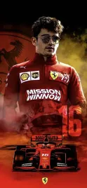 obraz-na-plotnie-canvas-charles-leclerc-ferrari-formula-1-60x40-cm