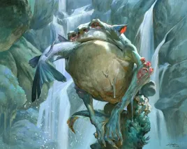 obraz-na-plotnie-canvas-creature-concept-art-fantasy-creatures-frog-60x90-c