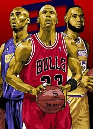 obraz-na-plotnie-canvas-nba-lebron-james-michael-jordan-kobe-bryant-70x100