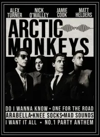 obraz-na-plotnie-canvas-arctic-monkeys-zespol-muzyczny-rock-60x40