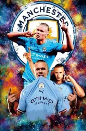 obraz-na-plotnie-canvas-erling-haaland-manchester-city-a2-60x40-cm