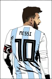 obraz-na-plotnie-canvas-lionel-messi-fc-barcelona-psg-leo-90x60-cm
