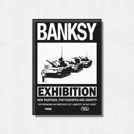 obraz-na-plotnie-canvas-banksy-art-poster-50x70-cm