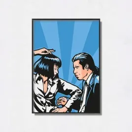 obraz-na-plotnie-canvas-pulp-fiction-grafika-50x70-cm