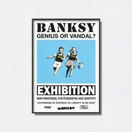 obraz-na-plotnie-canvas-banksy-art-poster-50x70-cm