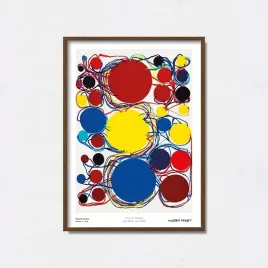 obraz-na-plotnie-canvas-atsuko-tanaka-exhibition-poster-50x70-cm