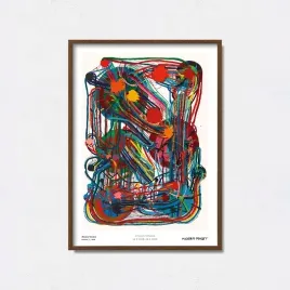 obraz-na-plotnie-canvas-atsuko-tanaka-exhibition-poster-50x70-cm