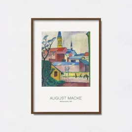 obraz-na-plotnie-canvas-august-macke-exhibition-poster-50x70-cm