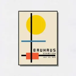 obraz-na-plotnie-canvas-bauhaus-art-exhibition-poster-50x70-cm
