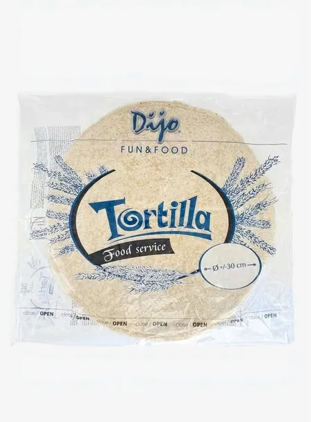 Tortilla Placki Pszenne 30 cm Dijo 18 sztuk 1440g