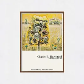 obraz-na-plotnie-canvas-charles-e-burchfield-exhibition-poster-50x70-cm