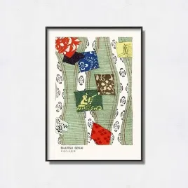 obraz-na-plotnie-canvas-bijutsu-sekai-exhibition-poster-50x70-cm