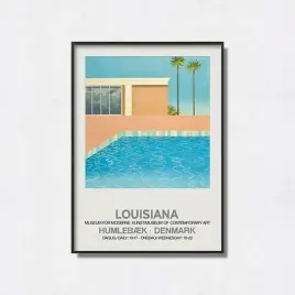 obraz-na-plotnie-canvas-david-hockney-exhibition-poster-50x70-cm