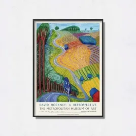 obraz-na-plotnie-canvas-david-hockney-exhibition-poster-50x70-cm