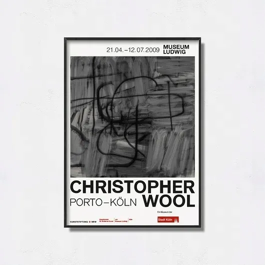 obraz-na-plotnie-canvas-christopher-wool-exhibition-poster-50x70-cm