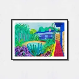 obraz-na-plotnie-canvas-david-hockney-art-poster-50x70-cm