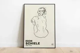 obraz-na-plotnie-canvas-egon-schiele-exhibition-poster-50x70-cm