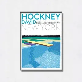 obraz-na-plotnie-canvas-david-hockney-exhibition-poster-50x70-cm