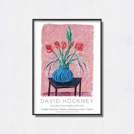 obraz-na-plotnie-canvas-david-hockney-exhibition-poster-50x70-cm