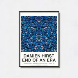 obraz-na-plotnie-canvas-damien-hirst-exhibition-poster-50x70-cm