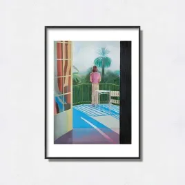 obraz-na-plotnie-canvas-david-hockney-exhibition-poster-50x70-cm