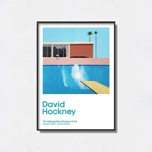 obraz-na-plotnie-canvas-david-hockney-exhibition-poster-50x70-cm