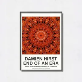obraz-na-plotnie-canvas-damien-hirst-exhibition-poster-50x70-cm