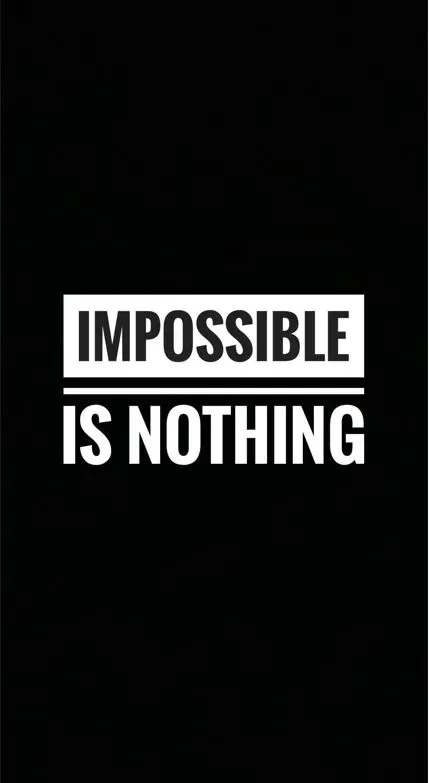 obraz-na-plotnie-canvas-poster-nothing-is-impossible-obraz-90x60-cm