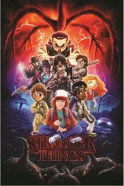 obraz-na-plotnie-canvas-poster-stranger-things-serial-90x60cm