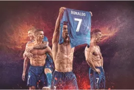 obraz-na-plotnie-canvas-poster-cristiano-ronaldo-cr7-50x40-cm