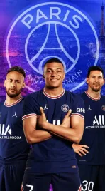 obraz-na-plotnie-canvas-psg-trio-kylian-mbappe-neymar-leo-messi-psg-50x40cm