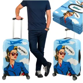2x-pokrowiec-etui-na-walizke-podrozna-ochronny-z-motywem-stewardessy-rozm-m