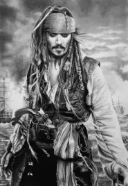 obraz-na-plotnie-canvas-piraci-z-karaibow-jack-sparrow-johnny-depp-40x50-cm