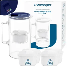 dzbanek-filtrujacy-wessper-d2-borosilicate-3l-futureflow-5x-filtr-wody