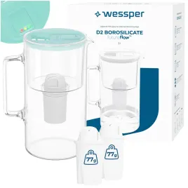dzbanek-filtrujacy-szklany-wessper-d2-borosilicate-ff-licznik-led-3-filtr