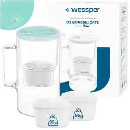 szklany-dzbanek-filtrujacy-wessper-d2-borosilicate-futureflow-3l-3x-filtr