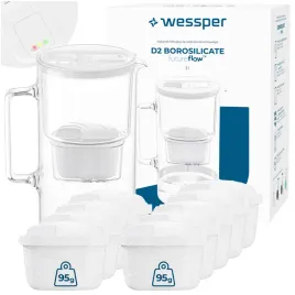 dzbanek-filtrujacy-wessper-d2-borosilicate-3l-led-10x-filtr-wody-aquamax