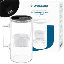 dzbanek-filtrujacy-szklany-wessper-d2-borosilicate-ff-3l-led-1x-filtr