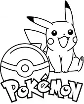 obraz-na-plotnie-canvas-kolorowanka-pokemon-pikachu-30x40cm