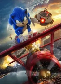 obraz-na-plotnie-canvas-sonic-2-szybki-jak-blyskawica-the-hedgehog-30x40-cm