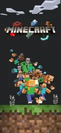 obraz-na-plotnie-canvas-poster-minecraft-world-maxi-steve-andalex-30x40-cm