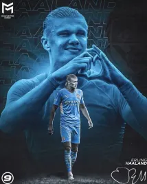 obraz-na-plotnie-canvas-erling-haaland-manchester-city-100x70-cm