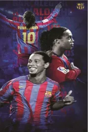 obraz-na-plotnie-canvas-pilkarski-ronaldinho-gaucho-fc-barcelona-30x21-cm