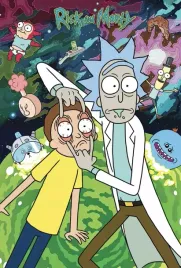obraz-na-plotnie-canvas-rick-and-morty-watch-portal-obraz-100x70-2