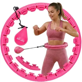 hula-hop-z-obciazeniem-fitness-star-regulowane-wypustki-rozowe-45-cm